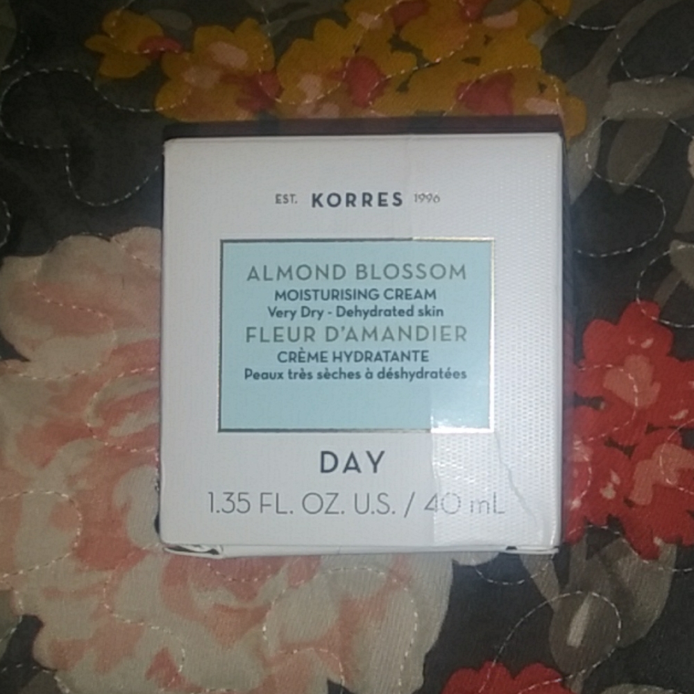 Korres Moisturizing Day Cream Dry Skin NIB